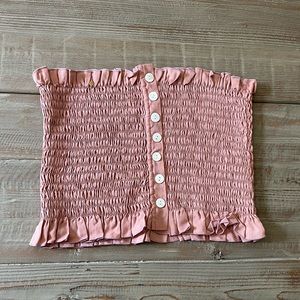 Dusty Rose Tube Top